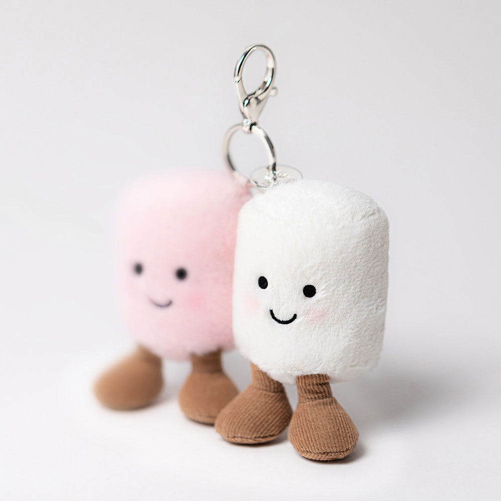 Amuseables Pair of Marshmallows Bag Charm — image 2