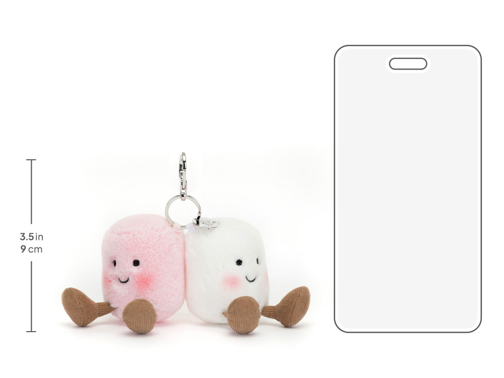 Amuseables Pair of Marshmallows Bag Charm — image 5