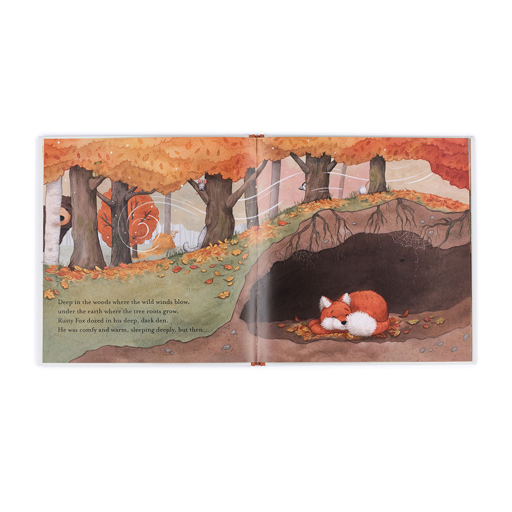 Warm in the Storm Book & Bashful Fox Cub Medium — image 3