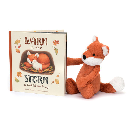 Warm in the Storm Book & Bashful Fox Cub Medium — image 6