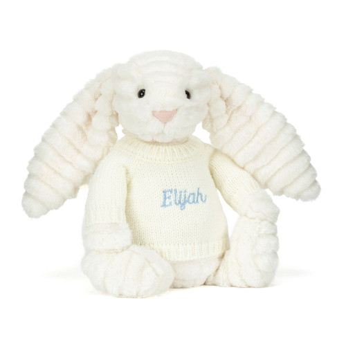Bashful Luxe Bunny Nimbus with Personalized Cream Jumper — image 6