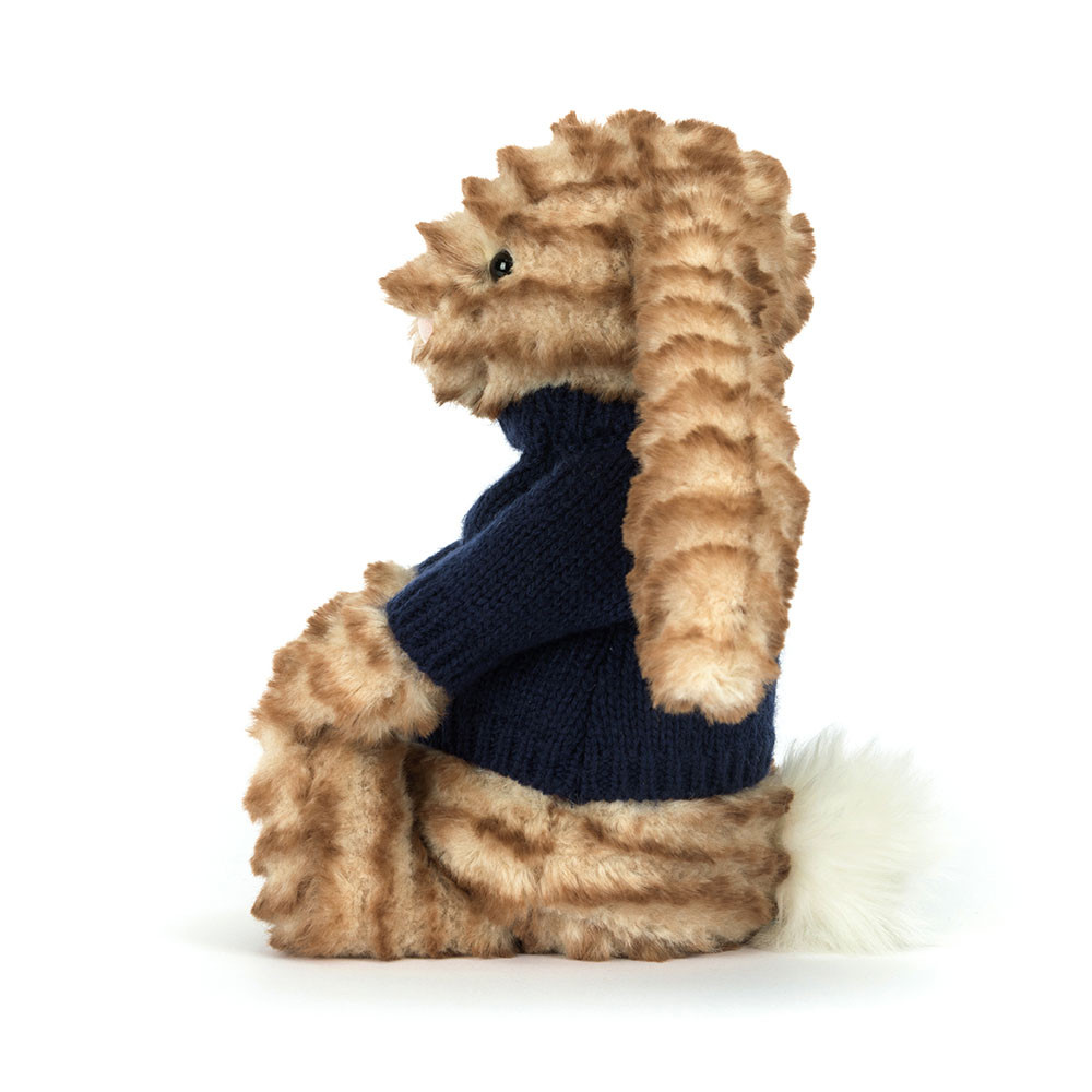 Bashful Luxe Bunny Juniper with Personalized Navy Jumper — image 3