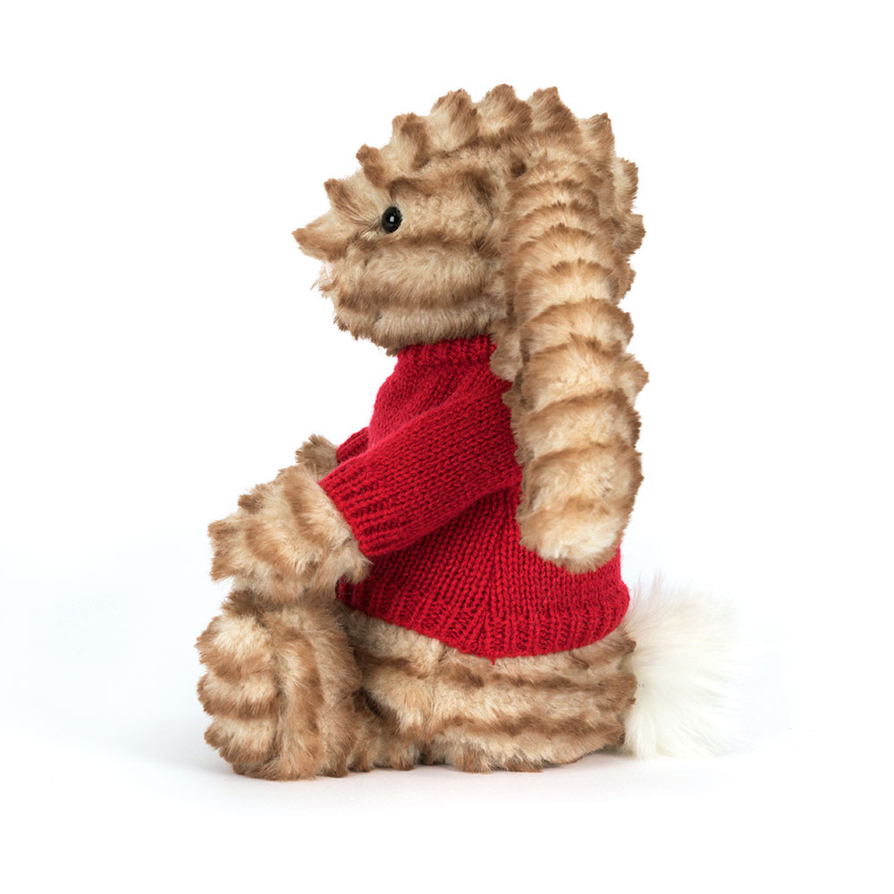 Bashful Luxe Bunny Juniper with Personalized Red Jumper — image 3