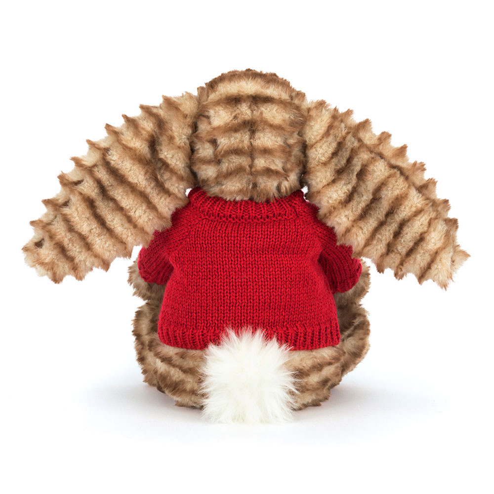 Bashful Luxe Bunny Juniper with Personalized Red Jumper — image 4