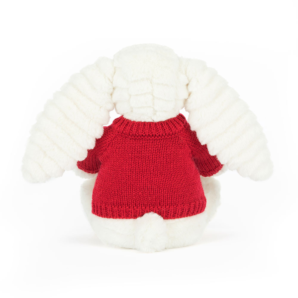 Bashful Luxe Bunny Nimbus with Personalized Red Jumper — image 4