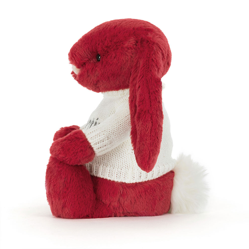 Bashful Luxe Bunny Scarlett with Personalized Cream Jumper — image 3