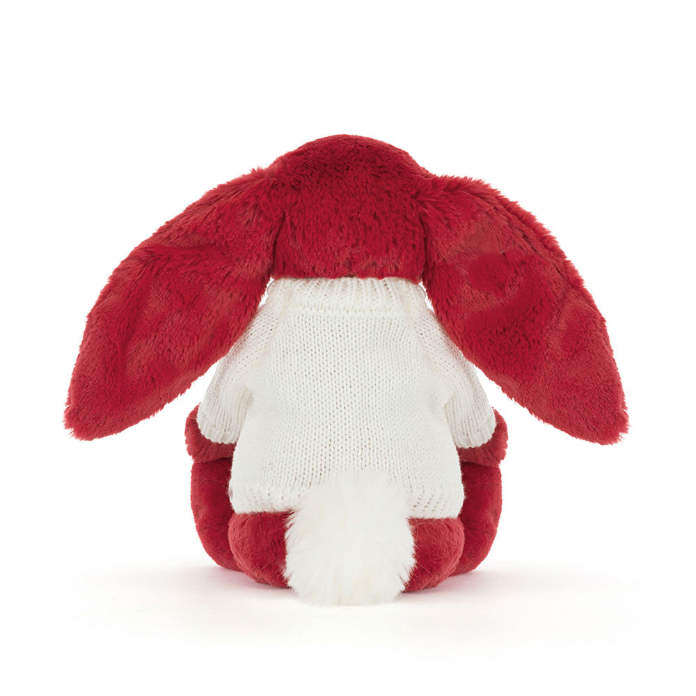 Bashful Luxe Bunny Scarlett with Personalized Cream Jumper — image 4