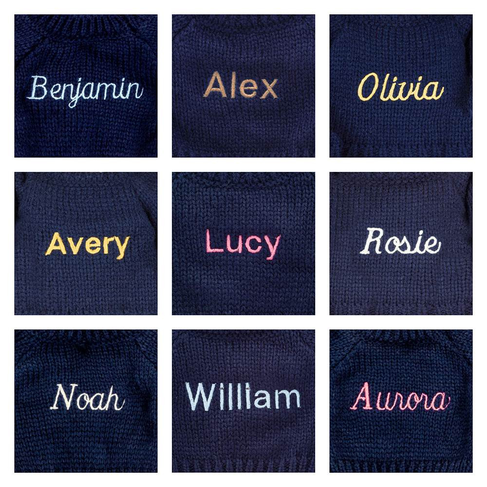 Bashful Luxe Bunny Scarlett with Personalized Navy Jumper — image 2