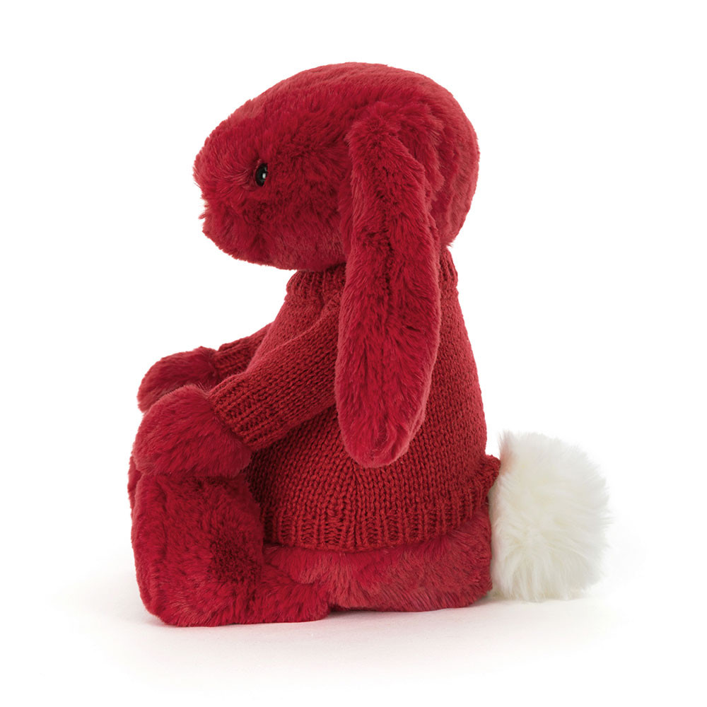 Bashful Luxe Bunny Scarlett with Personalized Red Jumper — image 3