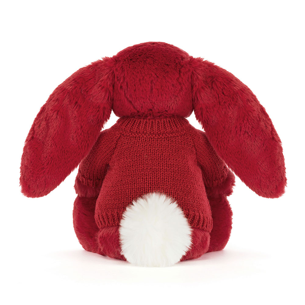 Bashful Luxe Bunny Scarlett with Personalized Red Jumper — image 4