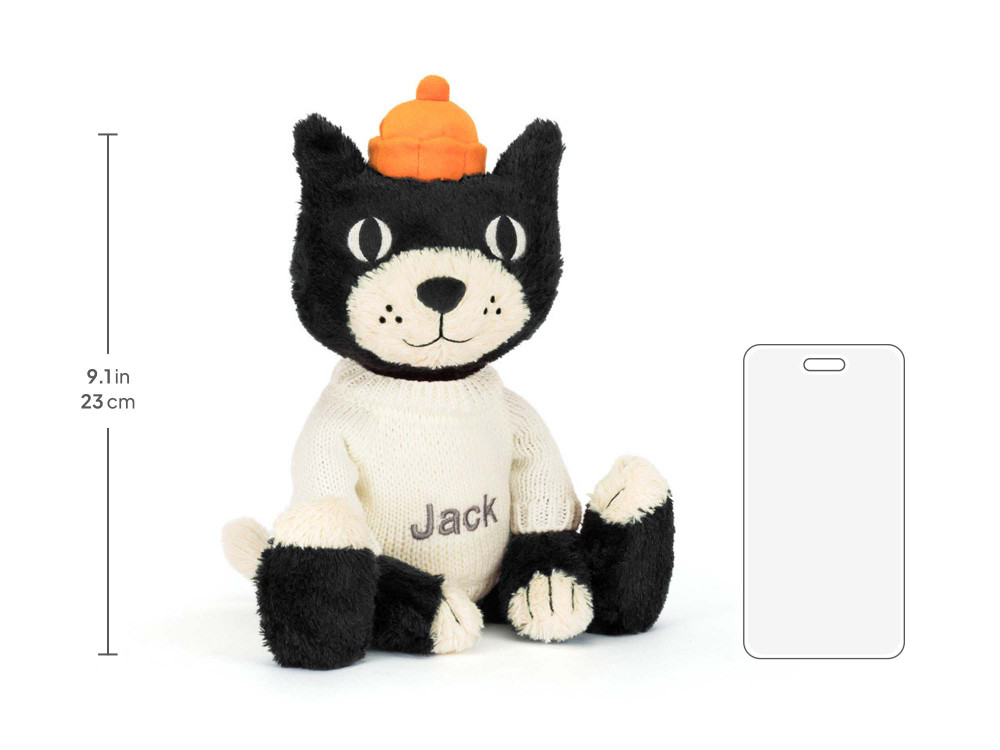 Jellycat Jack with Personalized Cream Jumper — image 6