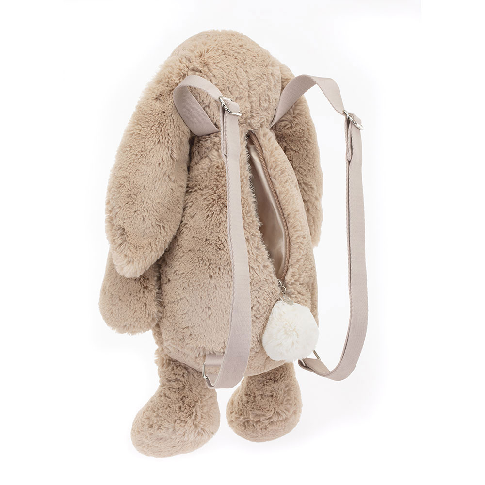 Bashful Beige Bunny Backpack  — image 3