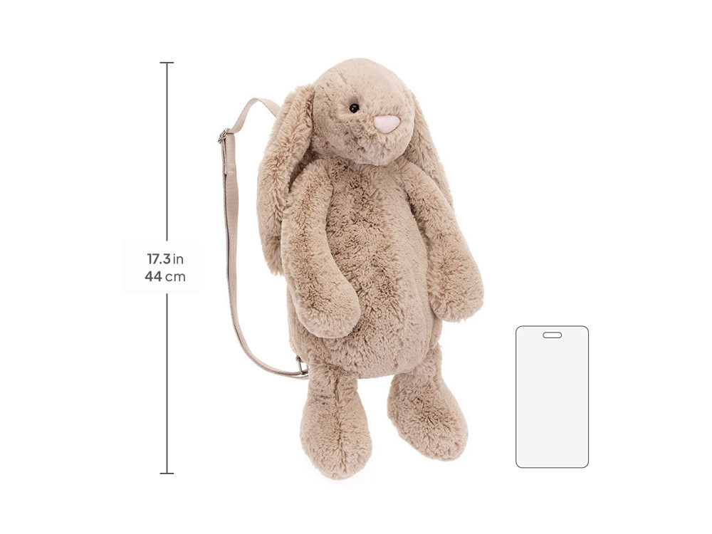 Bashful Beige Bunny Backpack  — image 5