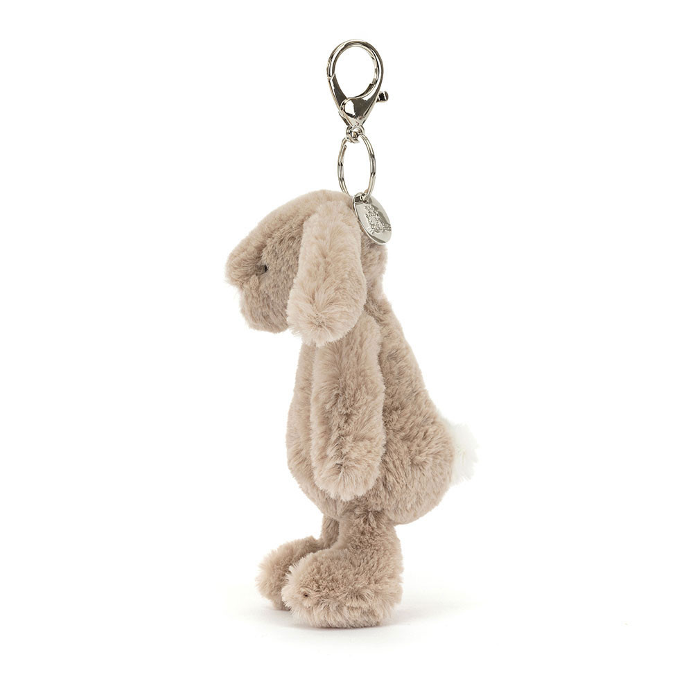 Bashful Beige Bunny Bag Charm — image 2