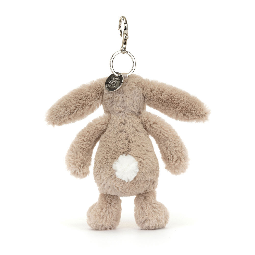 Bashful Beige Bunny Bag Charm — image 3
