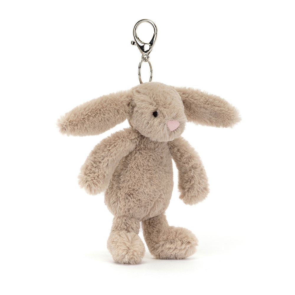 Bashful Beige Bunny Bag Charm — image 4