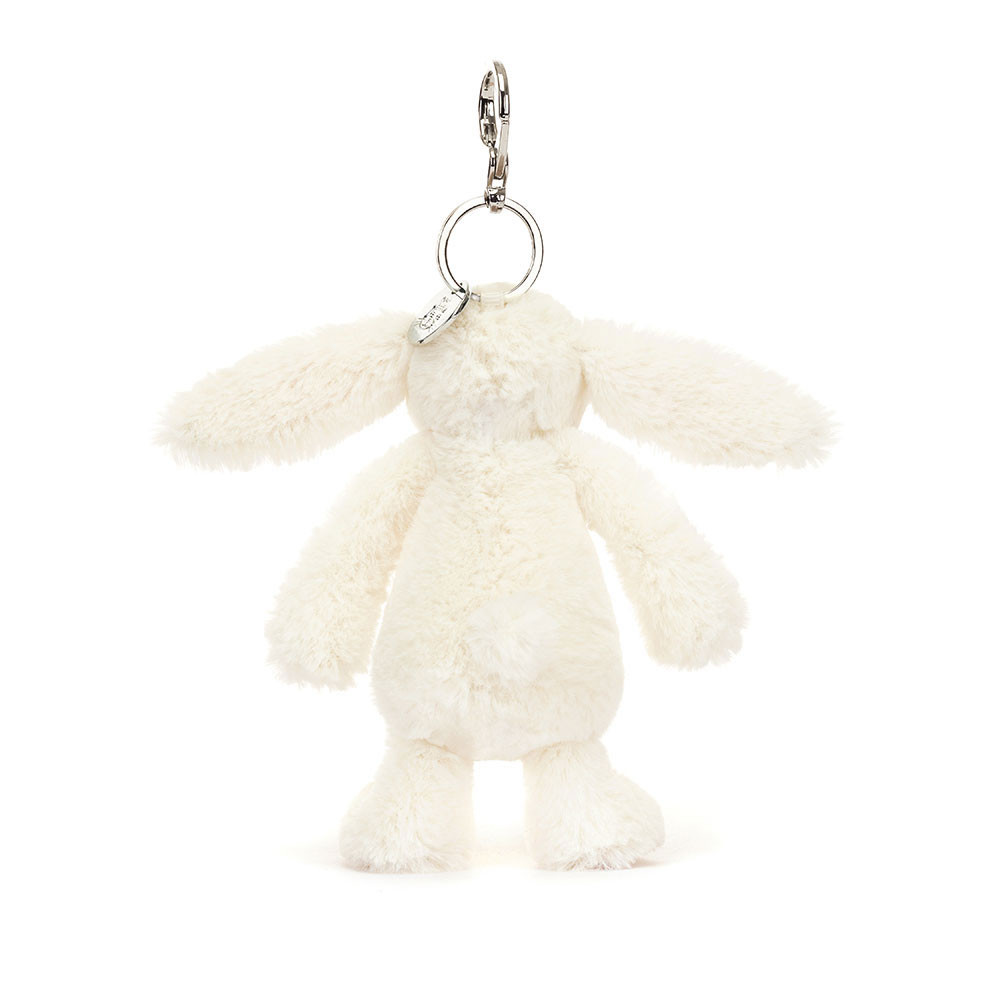 Blossom Cream Bunny 'Berry' Bag Charm — image 3