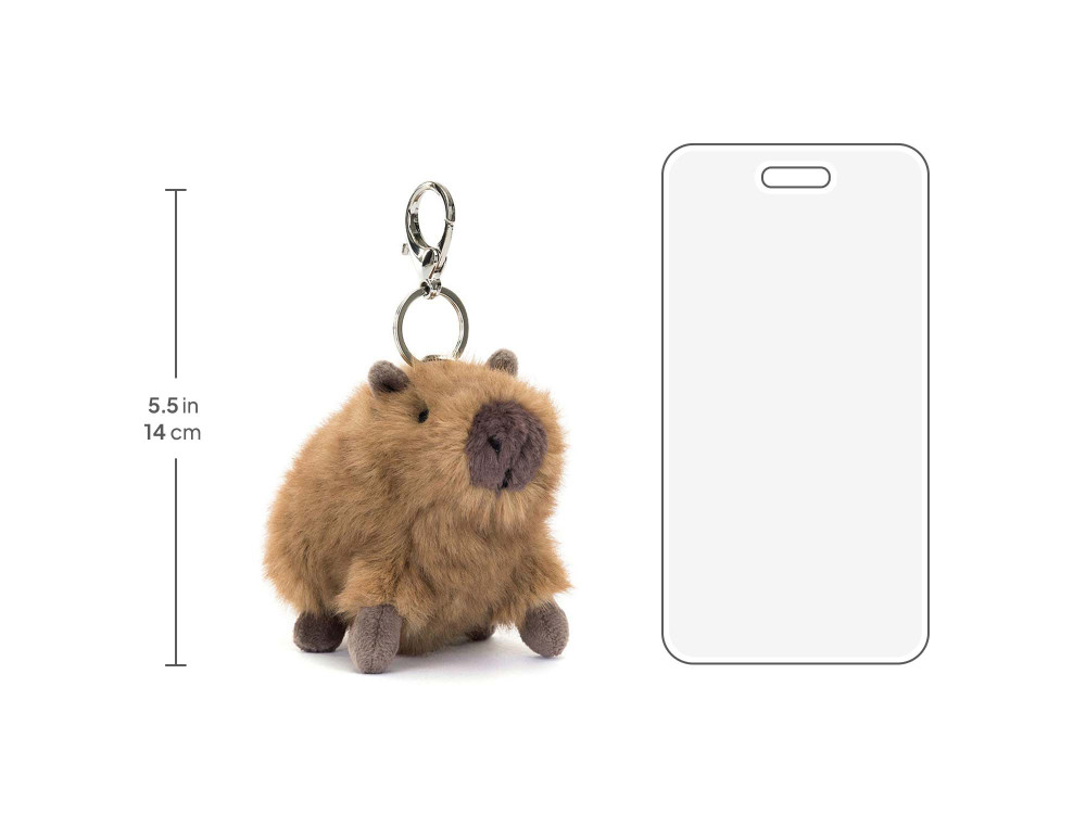 Clyde Capybara Bag Charm  — image 6