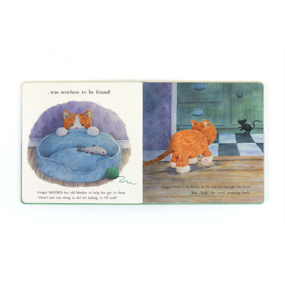 Ginger, the Courageous Kitten Book and Fuddlewuddle Ginger Cat — image 5