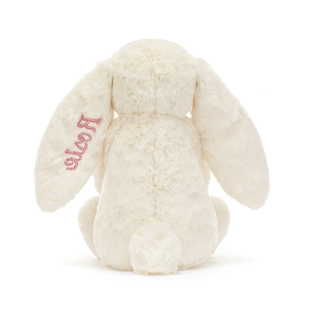 Personalized Bashful Red Love Heart Bunny Medium — image 4