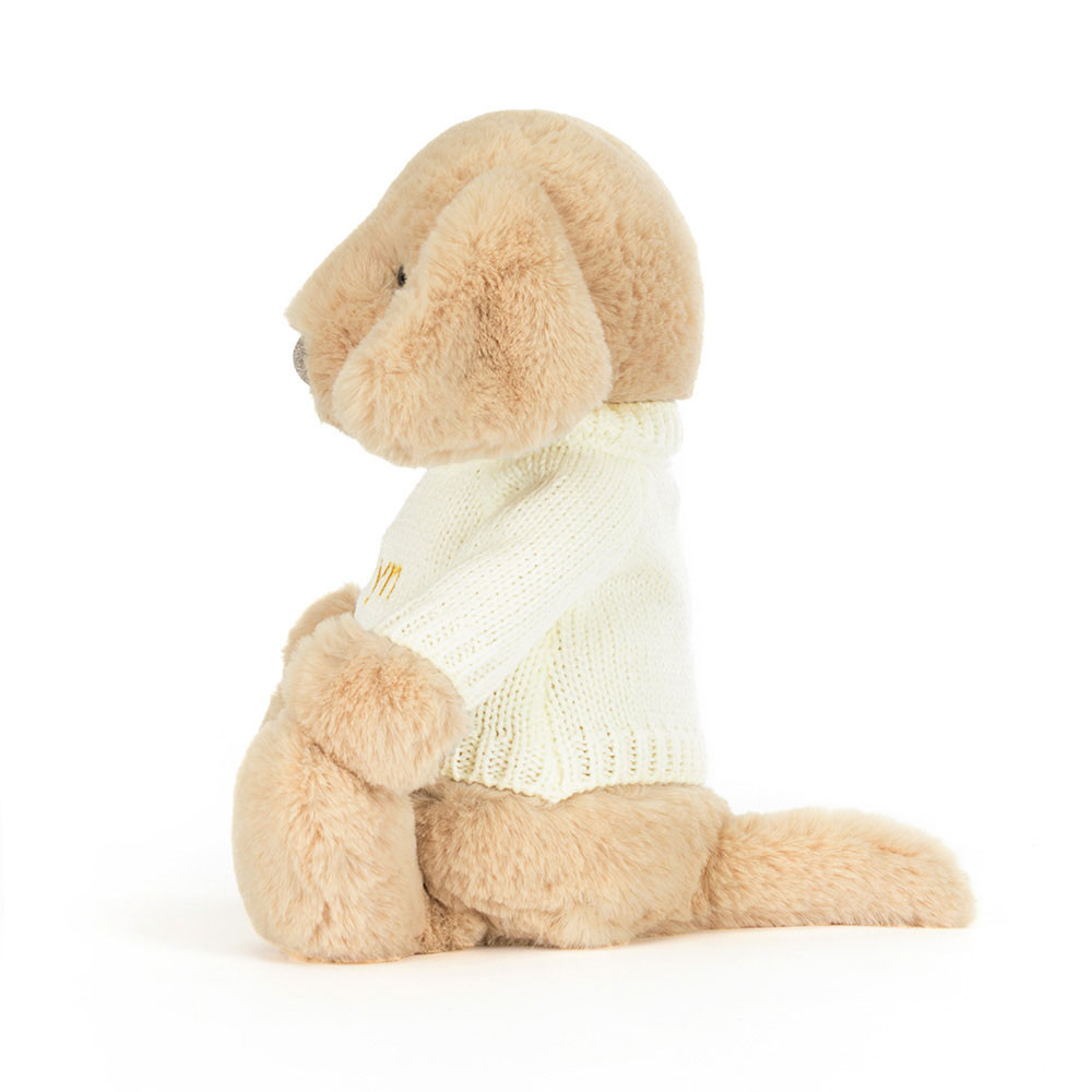 Bashful Luxe Puppy Orlando with Personalized Cream Jumper — image 2