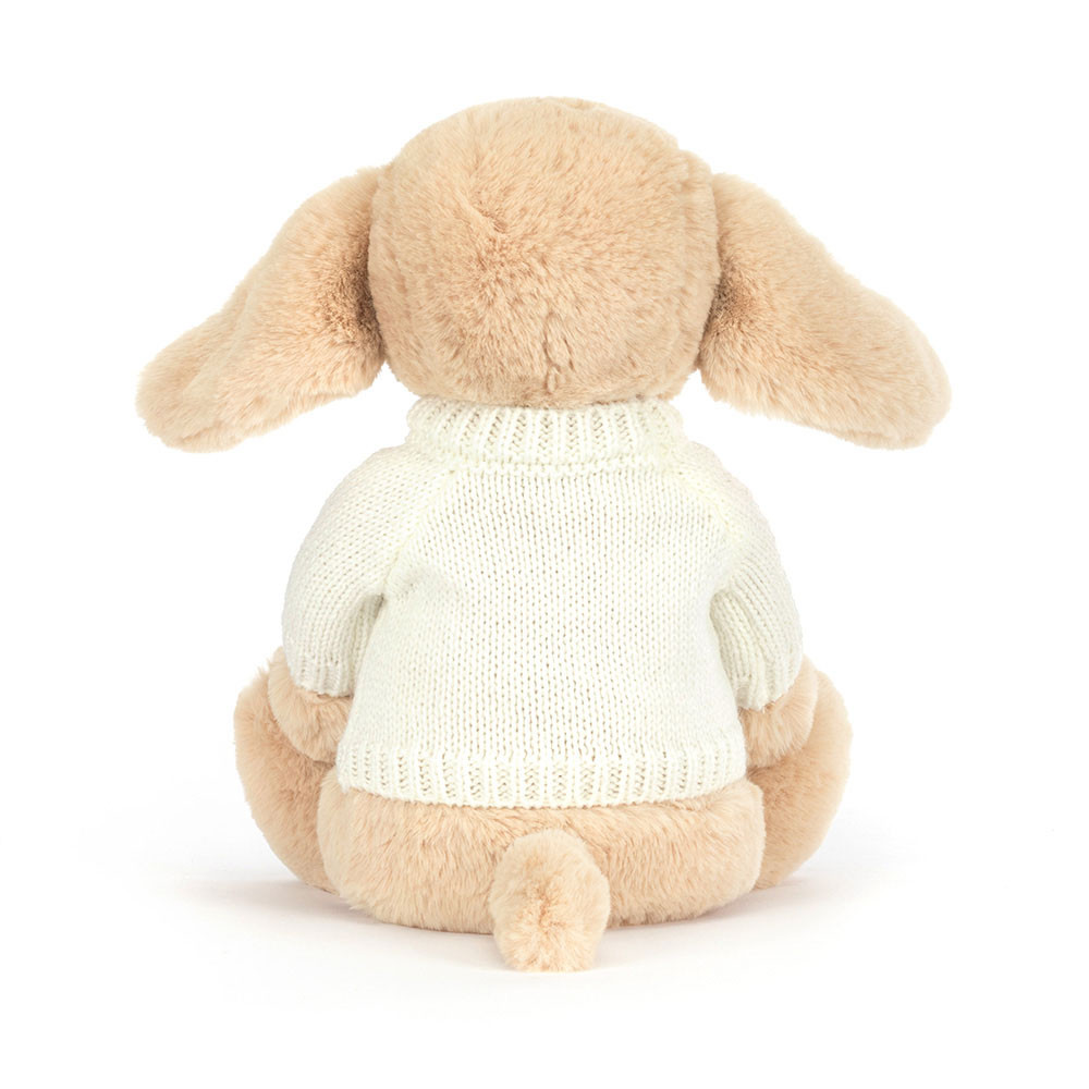 Bashful Luxe Puppy Orlando with Personalized Cream Jumper — image 3