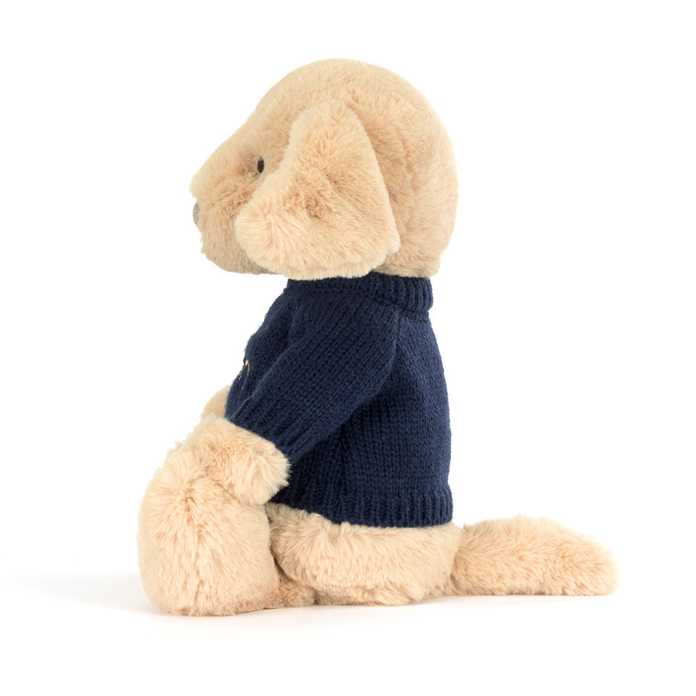 Bashful Luxe Puppy Orlando with Personalized Navy Jumper — image 2