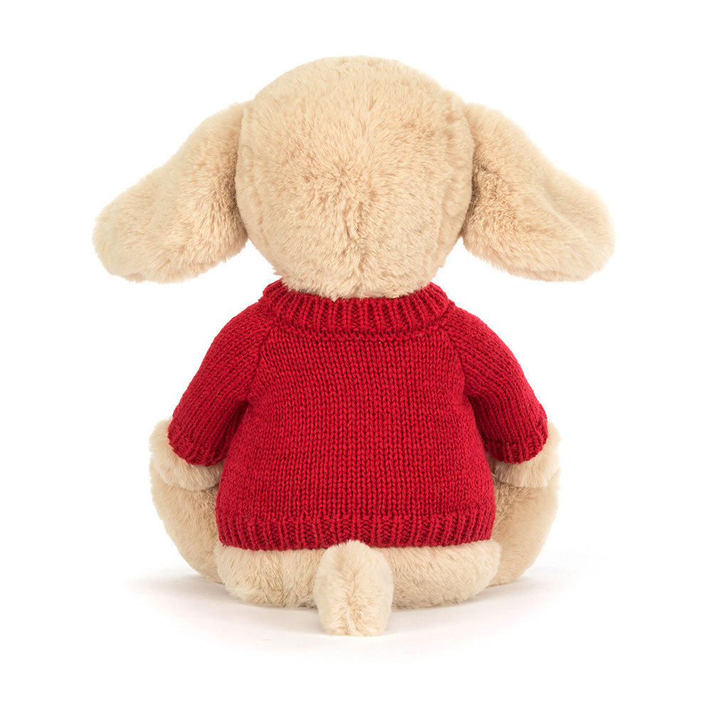 Bashful Luxe Puppy Orlando with Personalized Red Jumper — image 3