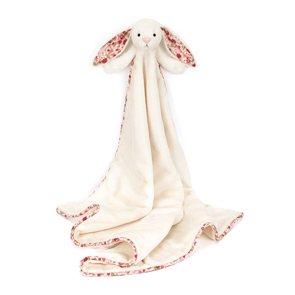 Blossom Cream Bunny 'Berry' Blankie — image 5