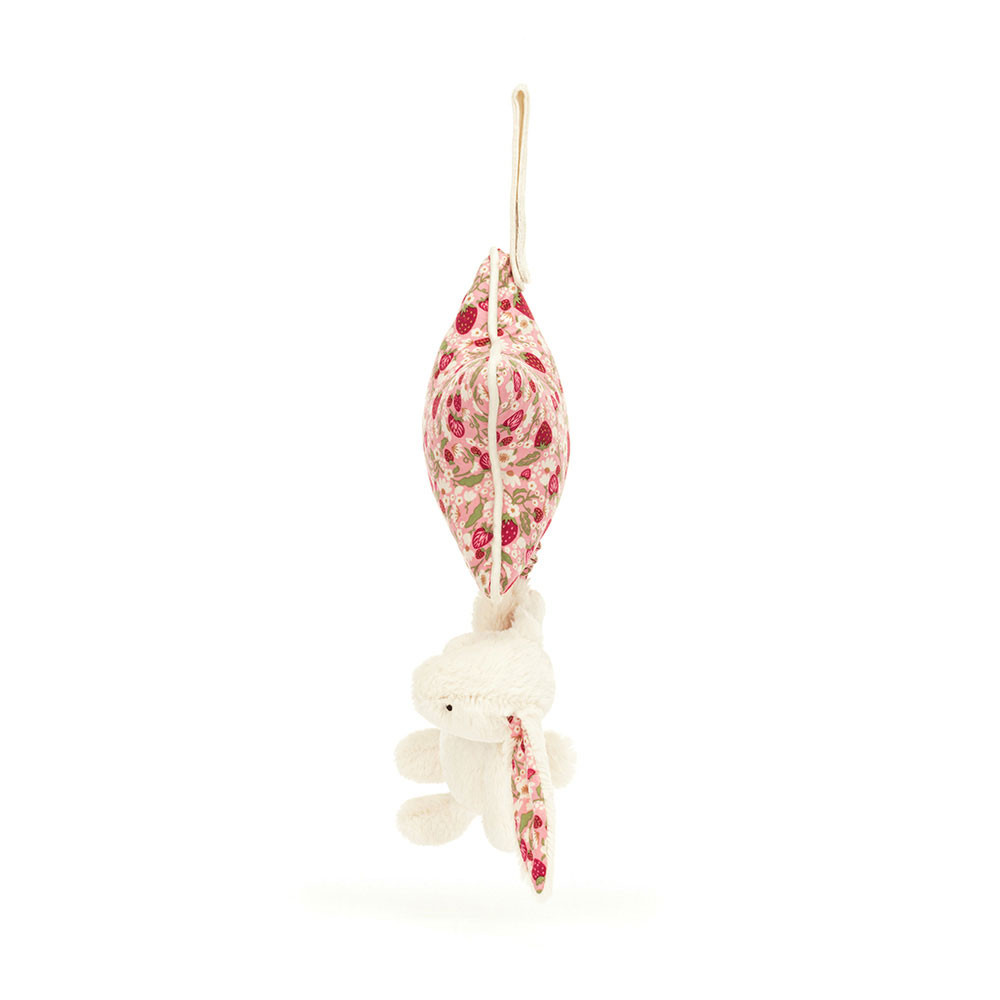 Blossom Cream Bunny 'Berry' Musical Pull — image 2