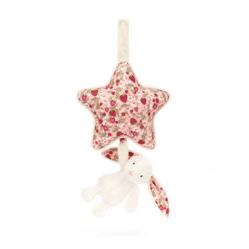 Blossom Cream Bunny 'Berry' Musical Pull — image 5