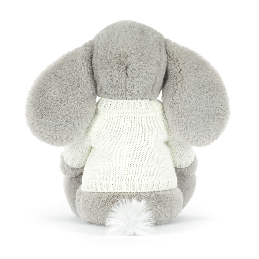 Bashful Luxe Elephant Thuddeus with Personalized Cream Jumper — image 3