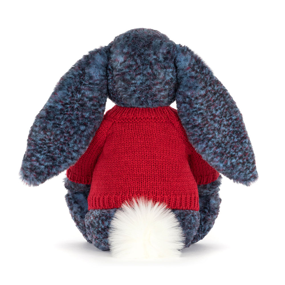 Hopscone Luxe Bunny with Personalized Red Jumper — image 4