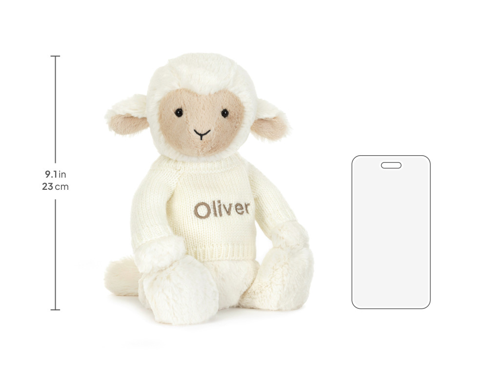 Skipson Lamb with Personalized Cream Jumper — image 6