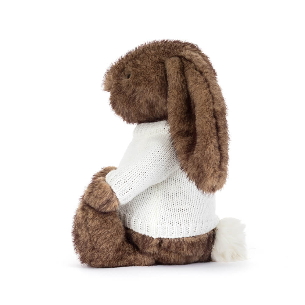 Hoppleston Luxe Bunny with Personalized Cream Jumper — image 3