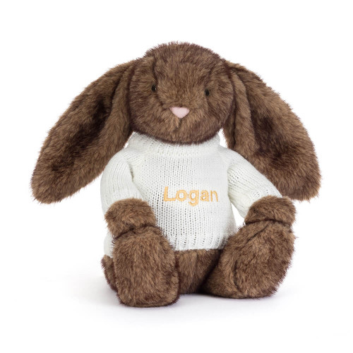 Hoppleston Luxe Bunny with Personalized Cream Jumper — image 7