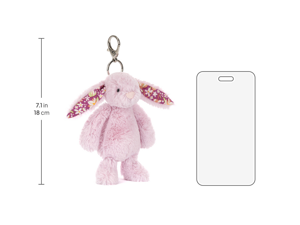 Thistlepop Blossom Bunny Bag Charm — image 3