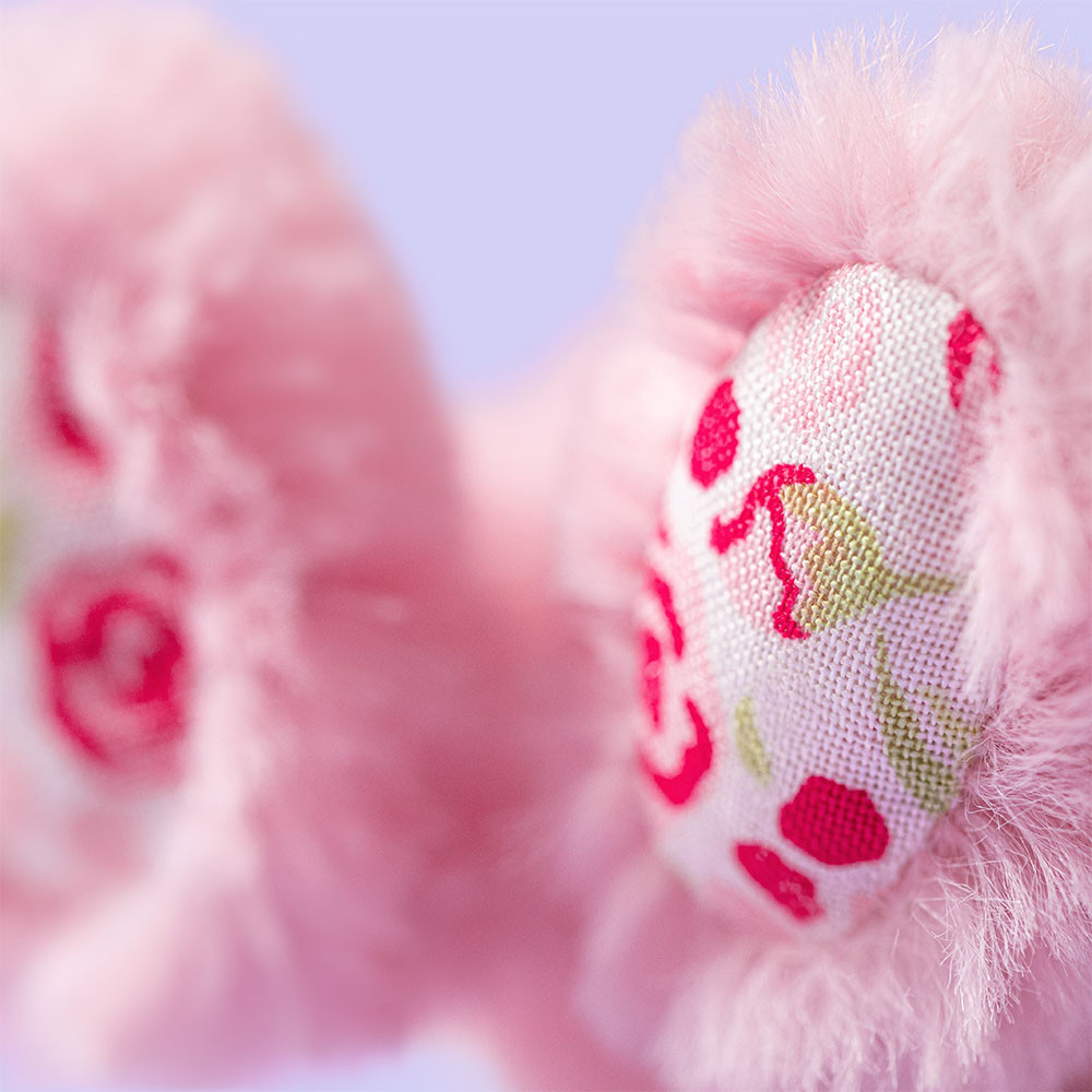 Blushkin Blossom Bunny Bag Charm — image 2