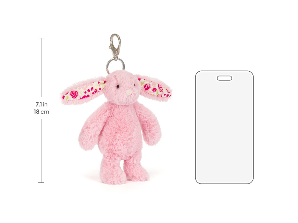 Blushkin Blossom Bunny Bag Charm — image 6