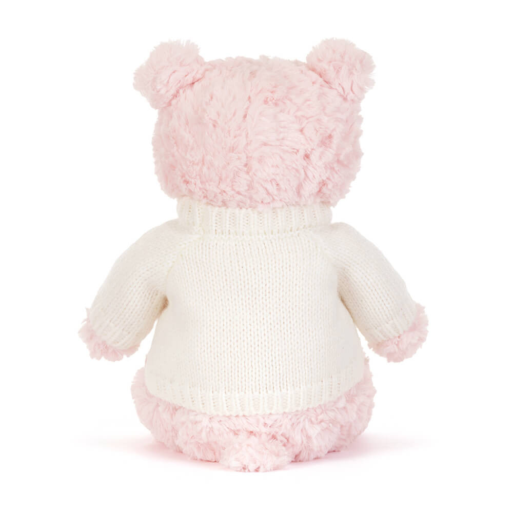Leola Bear with Personalized Cream Jumper — image 4