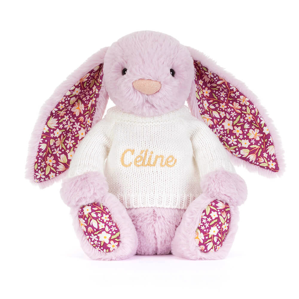 Thistlepop Blossom Luxe Bunny with Personalized Cream Jumper — image 5