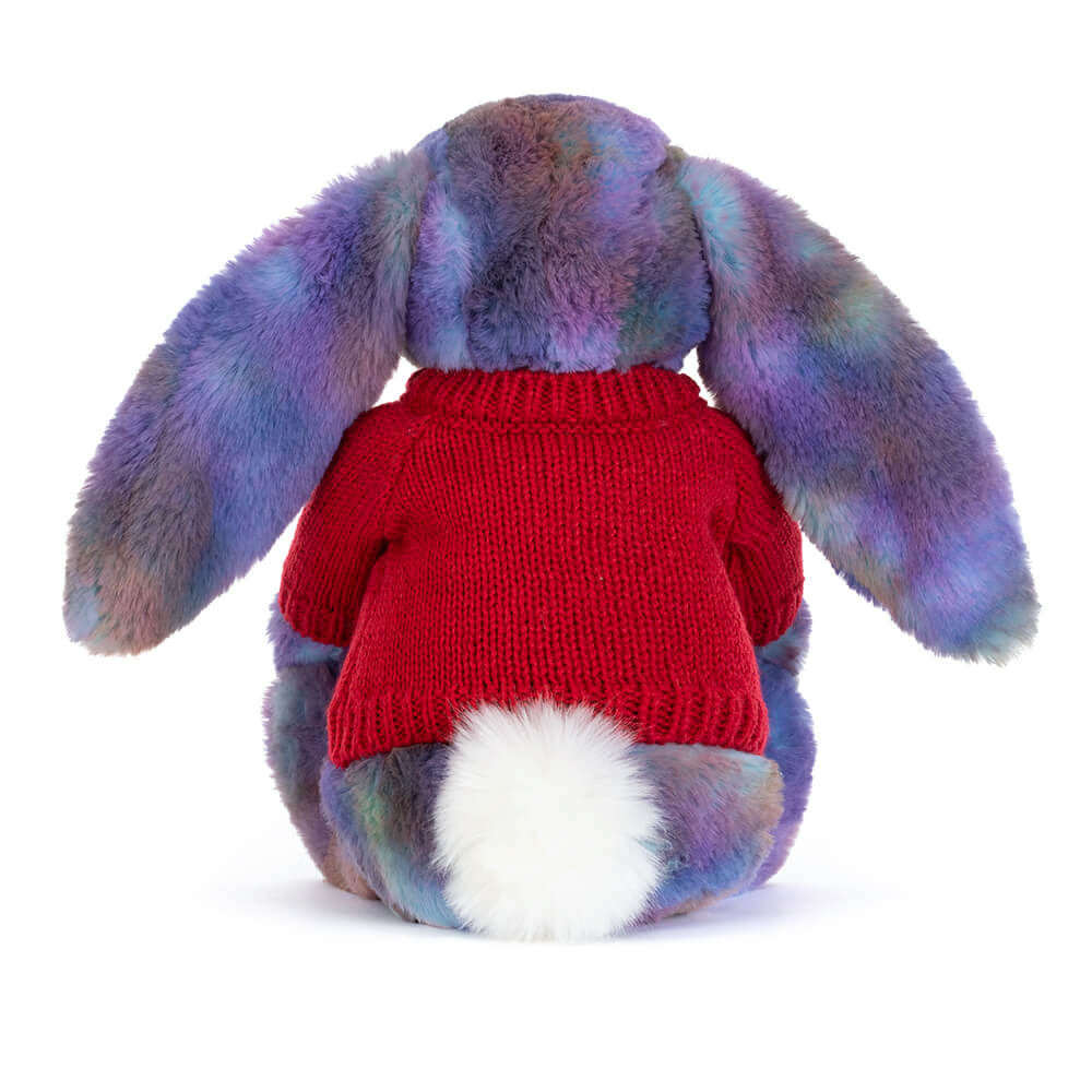 Zodihop Luxe Bunny with Personalized Red Jumper — image 4