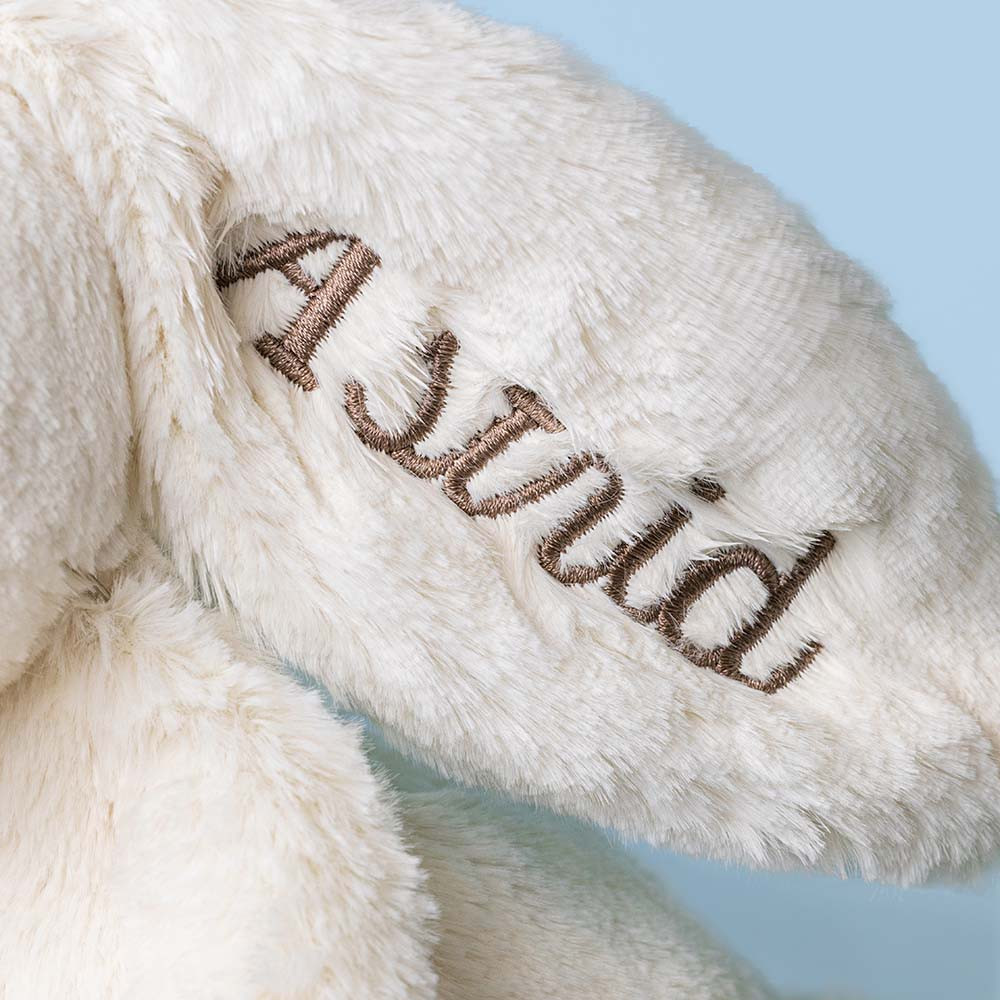 Personalized Cream Bunny with Star — image 2