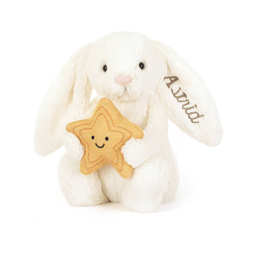 Personalized Cream Bunny with Star — image 8