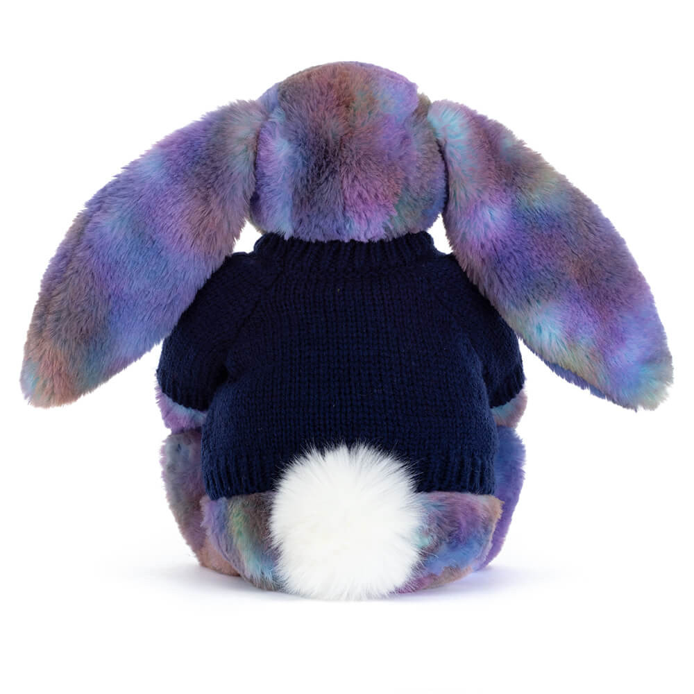 Zodihop Luxe Bunny with Personalized Navy Jumper — image 4