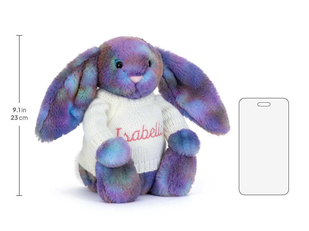 Zodihop Luxe Bunny with Personalized Cream Jumper — image 6