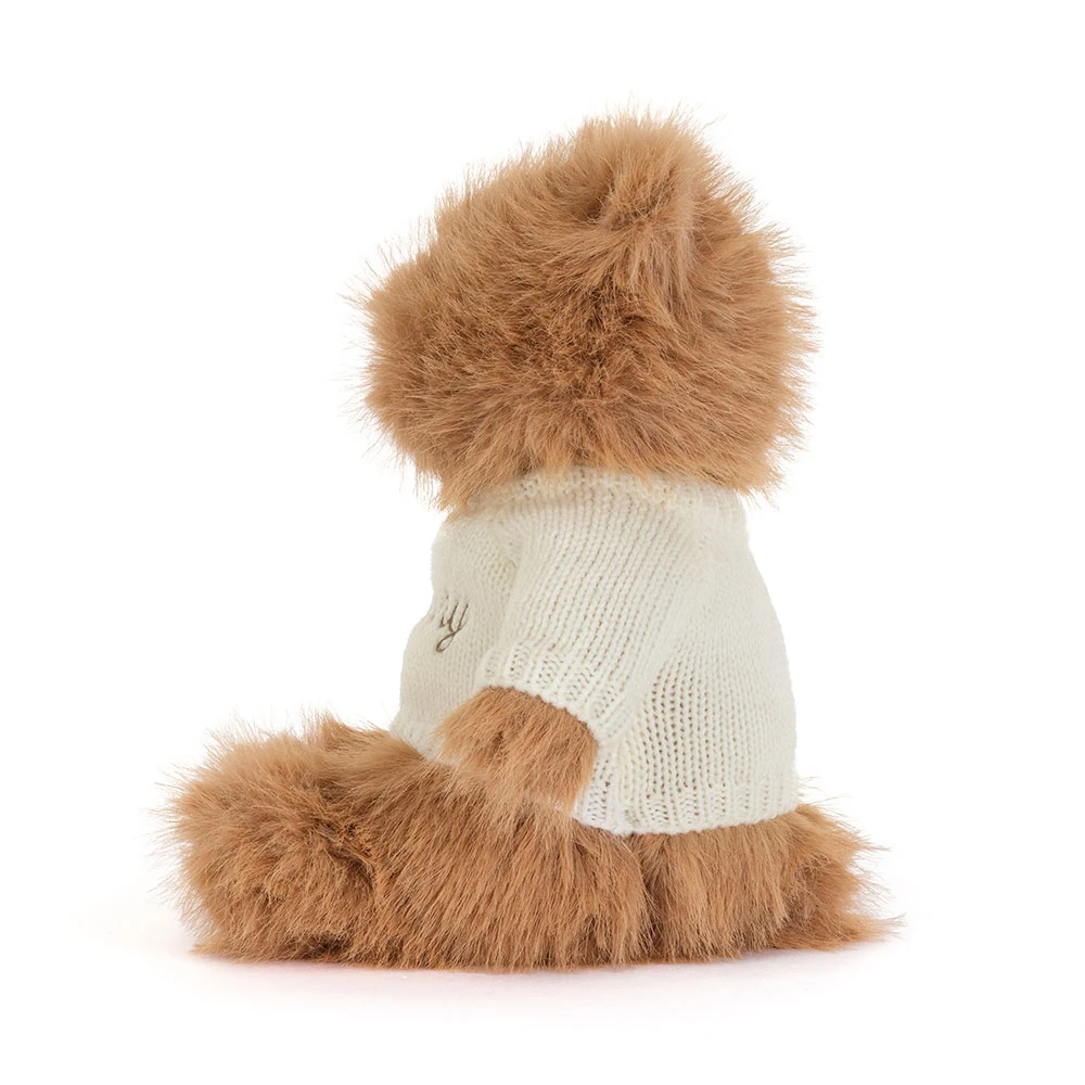 Bartholomew Bear Bouffant with Personalized Cream Jumper — image 3