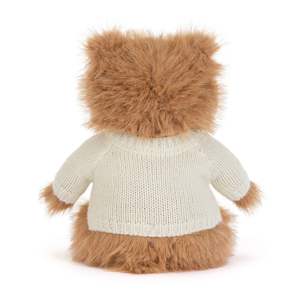 Bartholomew Bear Bouffant with Personalized Cream Jumper — image 4