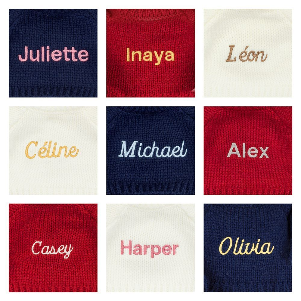 Puddlesea Bunny with Personalized Red Jumper — image 2