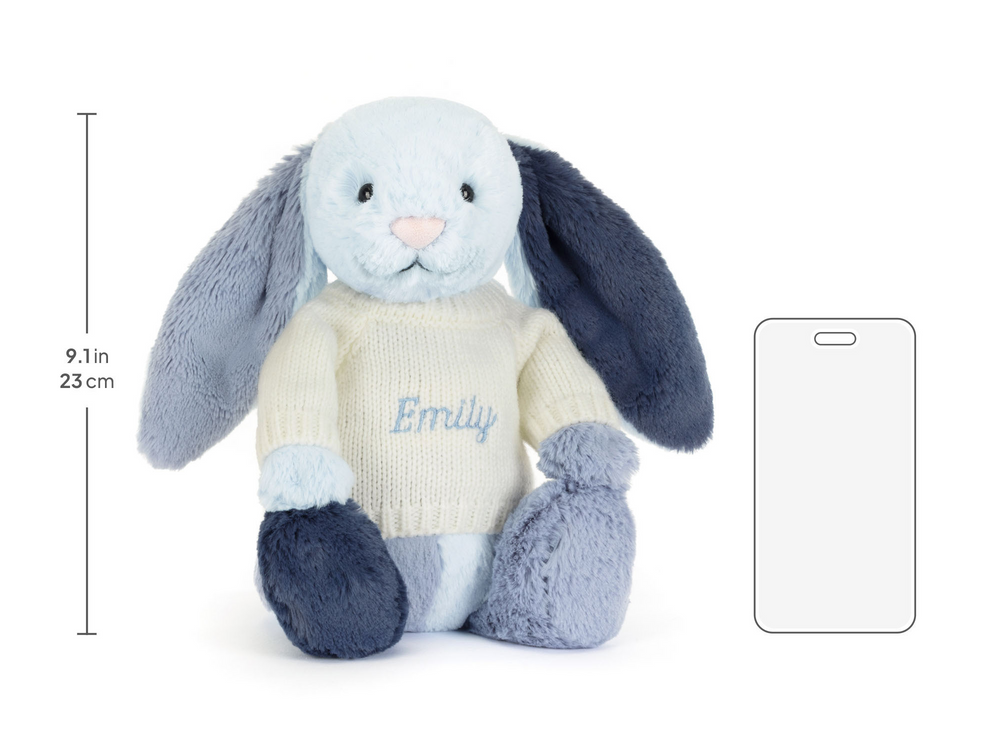 Puddlesea Bunny with Personalized Cream Jumper — image 6